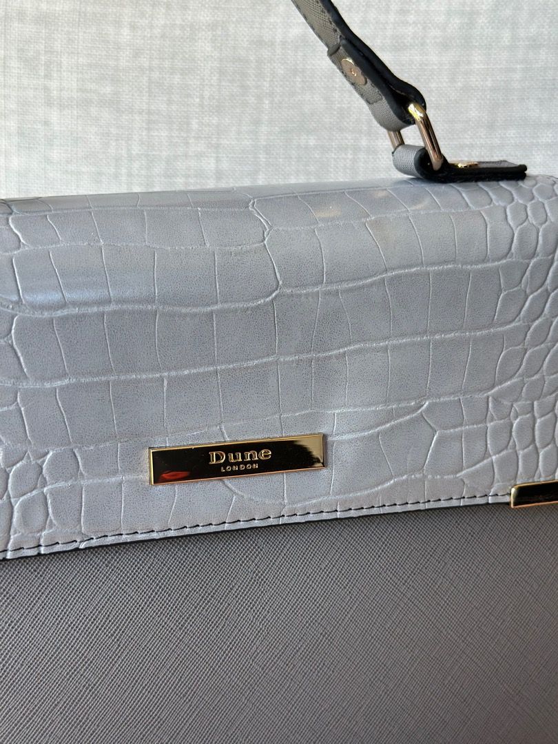 Pre loved Authentic DUNE LONDON Grey MINIDHAN Animal Effect