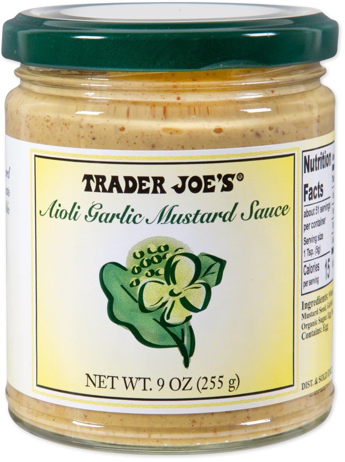 (PreOrder) Trader Joe's Aioli Garlic Mustard Sauce (255g), Food
