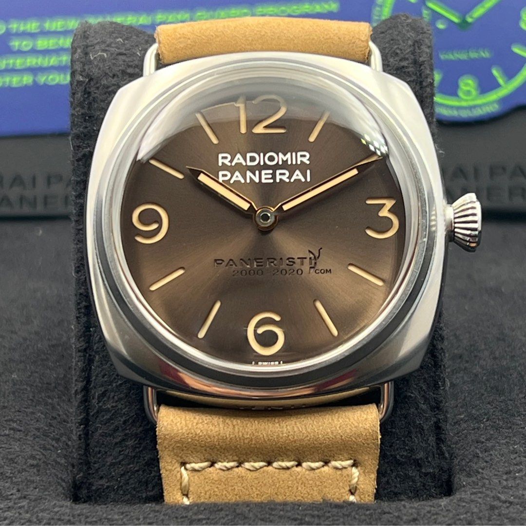 Preowned Panerai Radiomir Venti Paneristi 20th Anniversary 45mm PAM02020 2021 Swiss Connection Watches