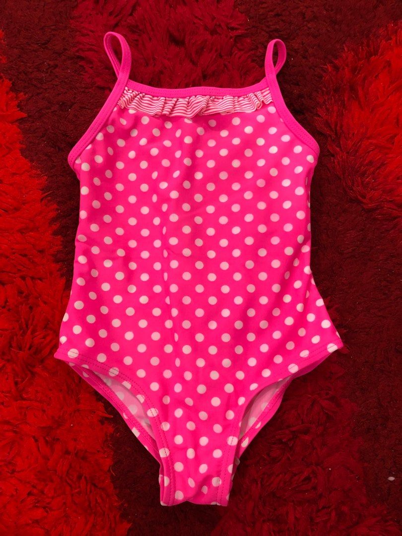 Primark Polkadots Swimsuit Babies, Babies & Kids, Babies & Kids Fashion