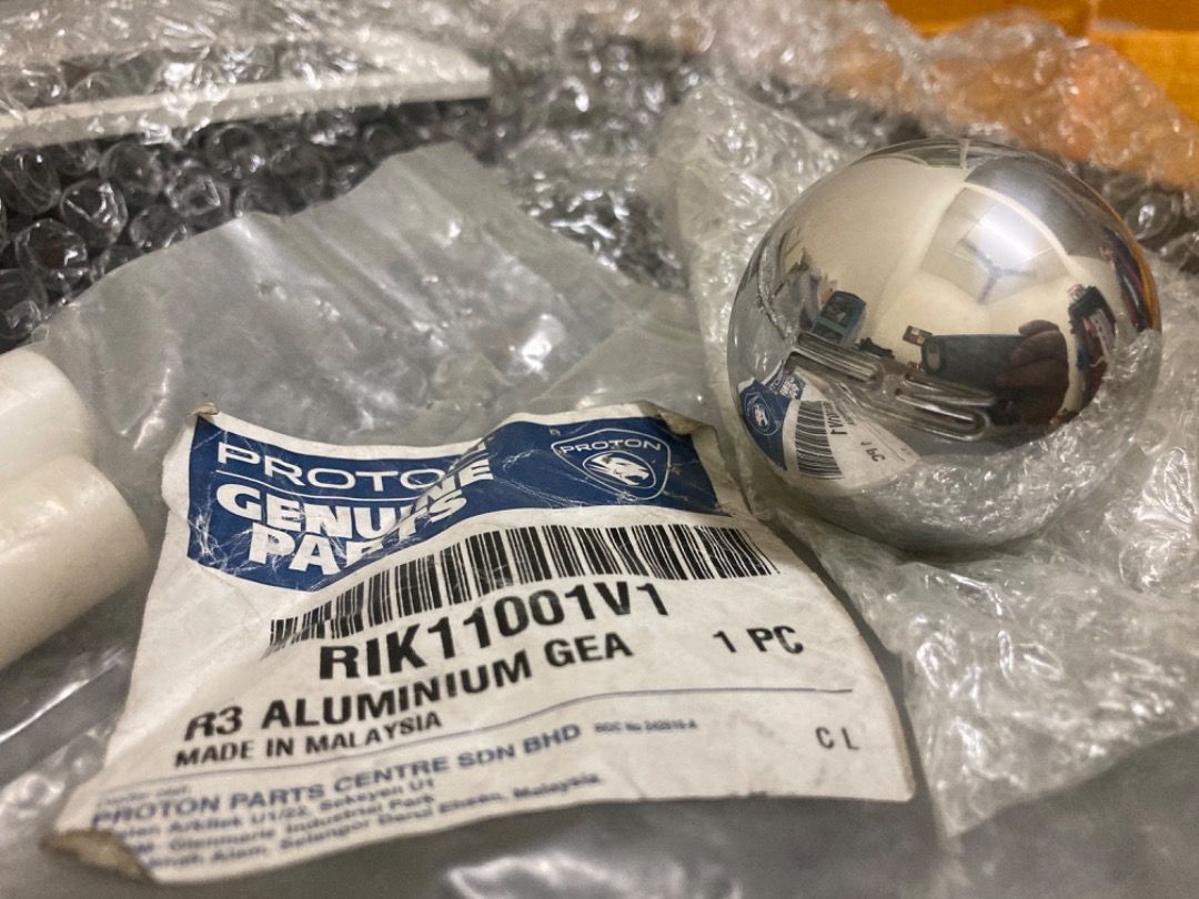 Proton R3 Original Aluminium Gear Knob, Auto Accessories on Carousell