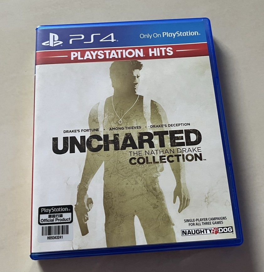 PS4 Uncharted 1 2 3 Nathan Drake Collection Uncharted 4 A