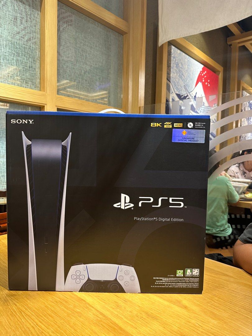 PS5 Digital Edition, Video Gaming, Video Game Consoles, PlayStation on