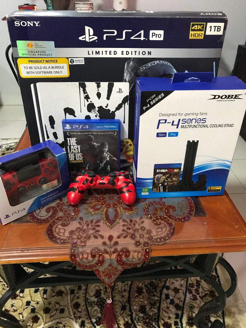 Ps 4 Pro 1TB Limited Edition death stranding, Video Gaming, Video Game