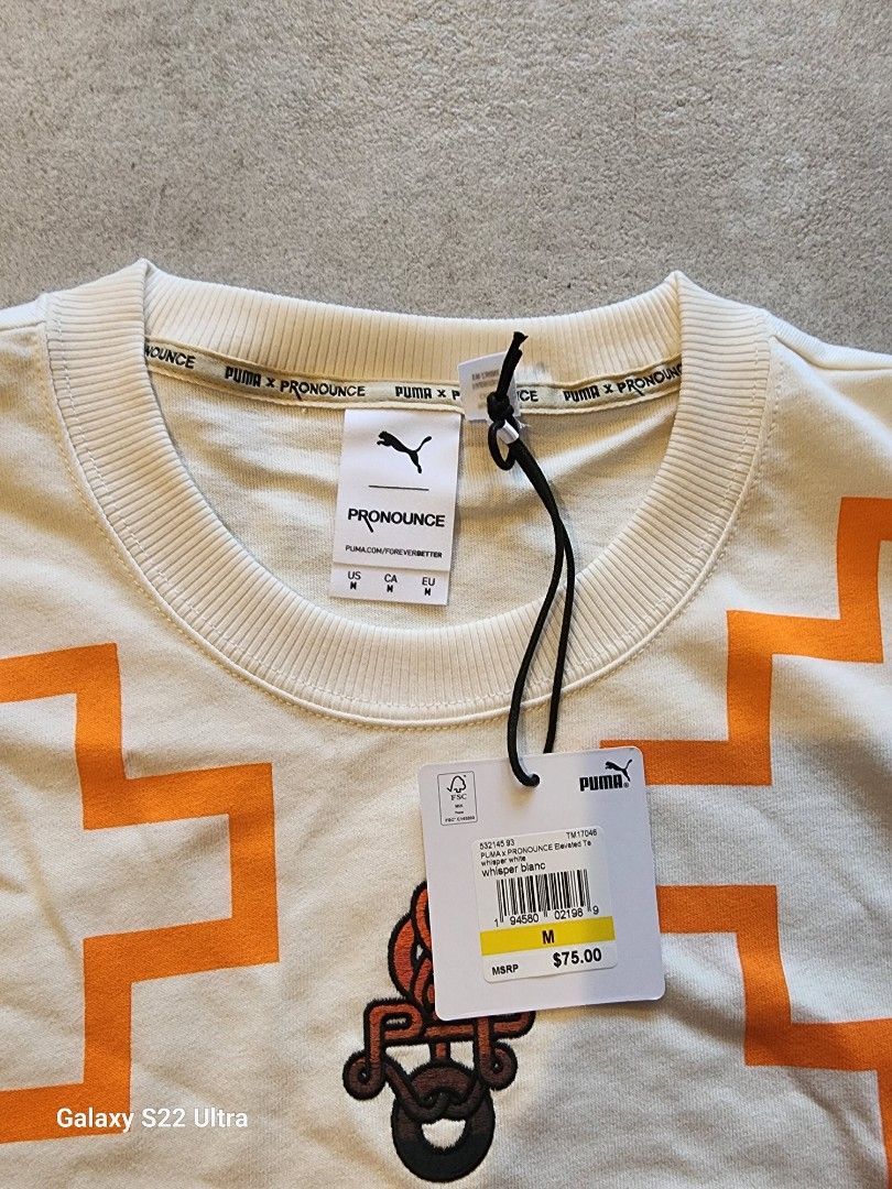 PUMA X PRONOUNCE T SHIRT Men s Fashion Tops Sets Tshirts