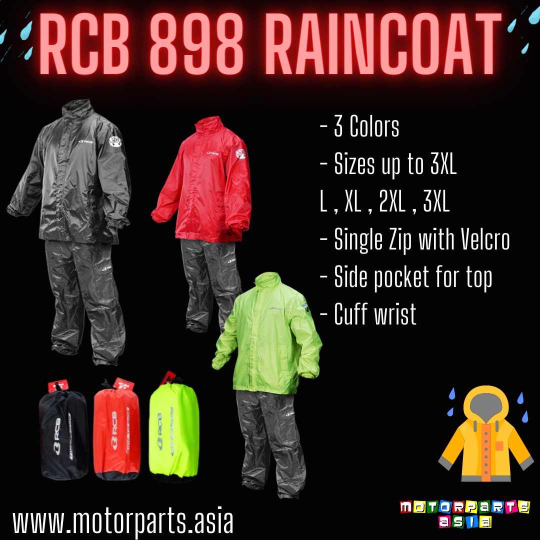 Raincoat for motorcycle. KYT Raincoat RCB Raincoat IXON Raincoat Motorcycles Motorcycle Apparel on Carousell