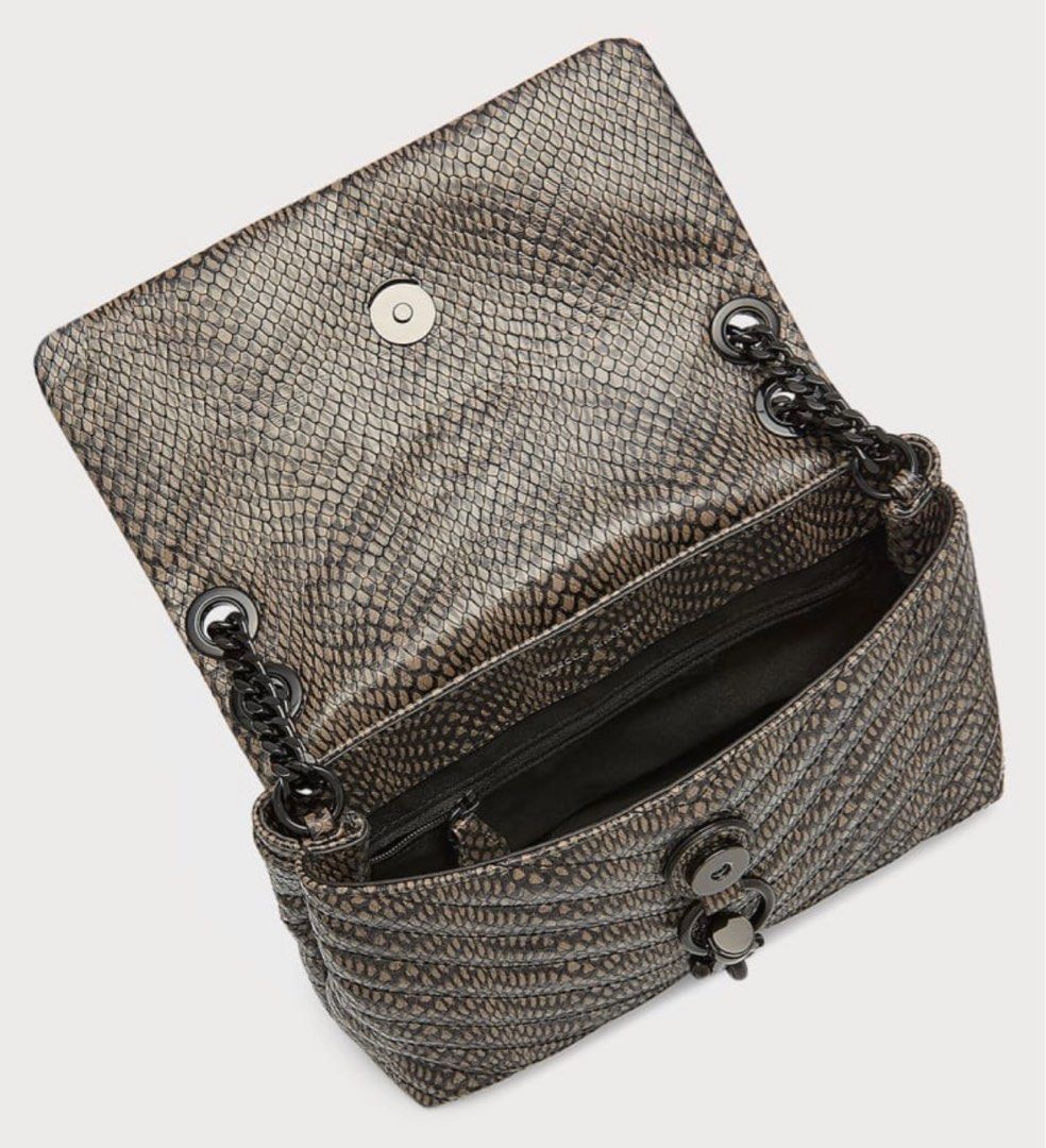 Rebecca Minkoff Edie Flap Snake Embossed Crossbody bag Women s