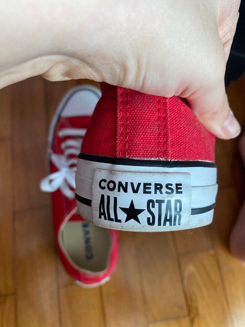 red converse sneakers Women s Fashion Footwear Sneakers on