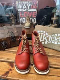 Red Wing 8166 6D fits 8 to 8.5 ladies