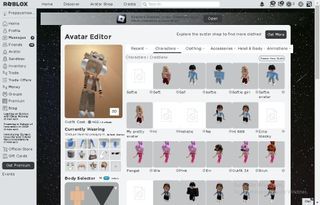 Roblox account girl and boy outfit with toy animation