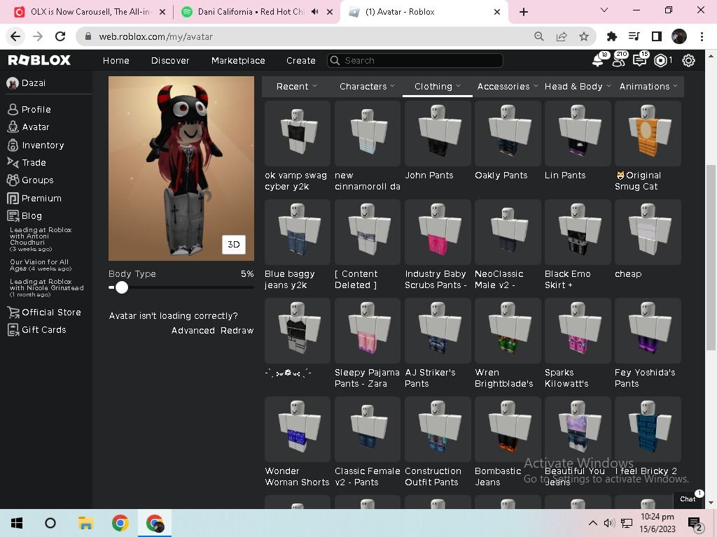 15 Roblox Blue Outfits 
