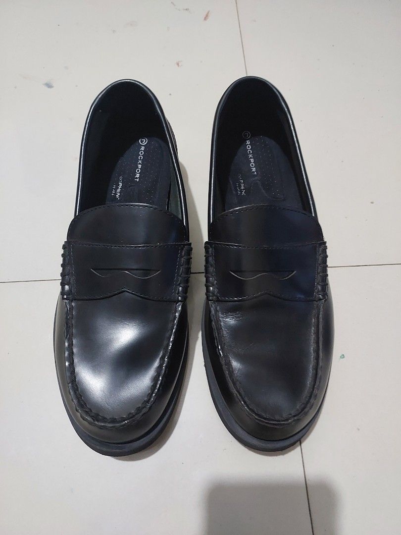 ROCKPORT penny loafers, Men's Fashion, Footwear, Casual Shoes on Carousell