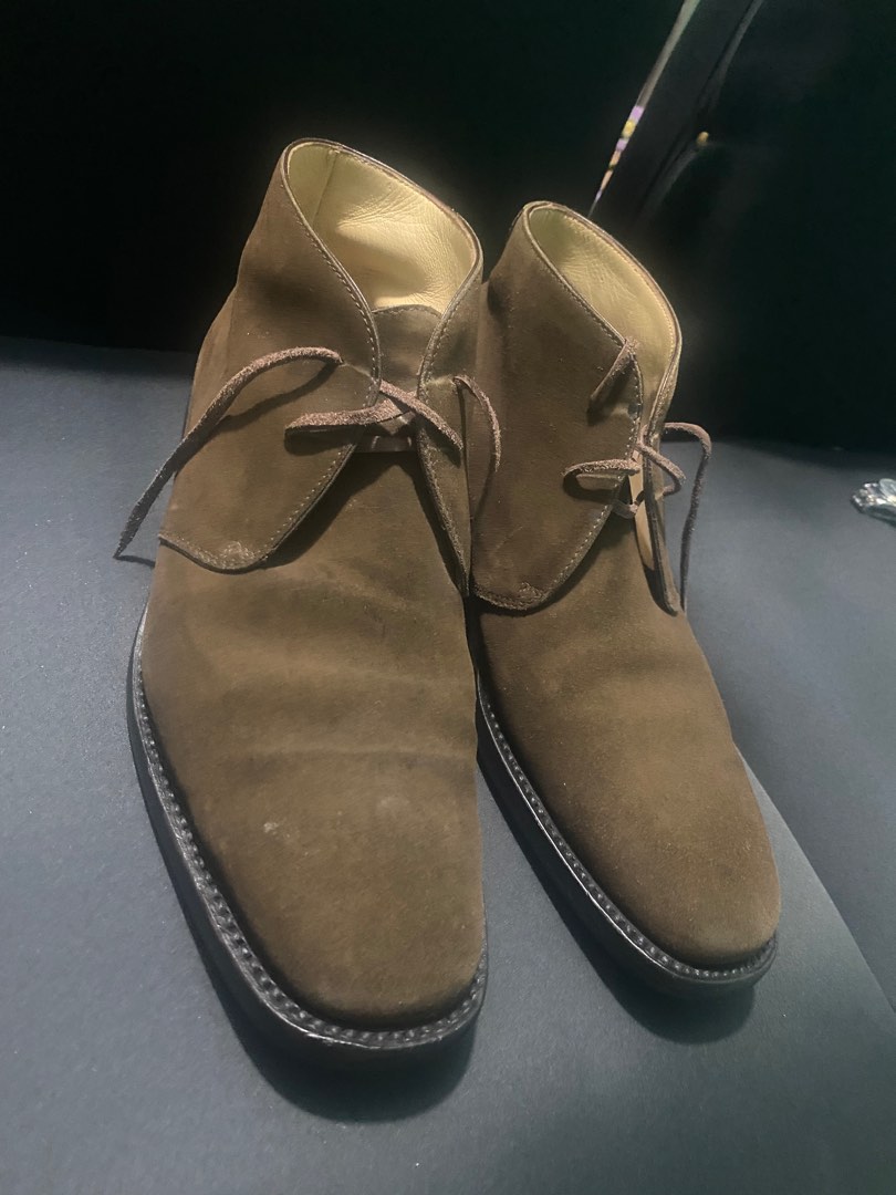 salvatore ferragamo chukka boots