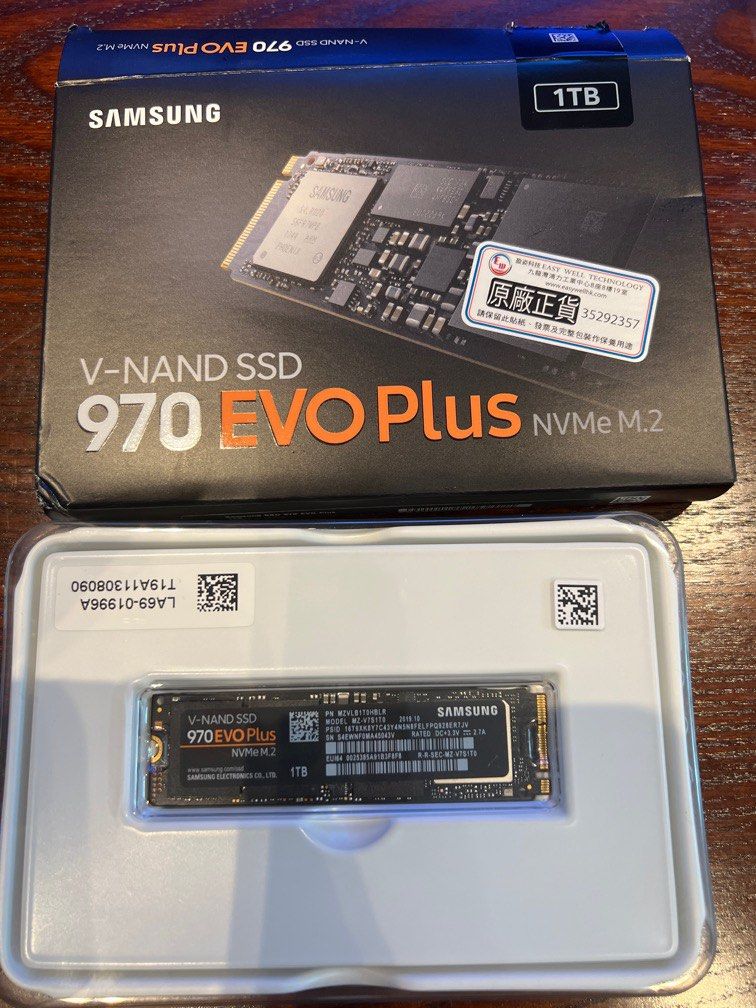 新品】Samsung M.2 SSD 970 EVO Plus 1TB-