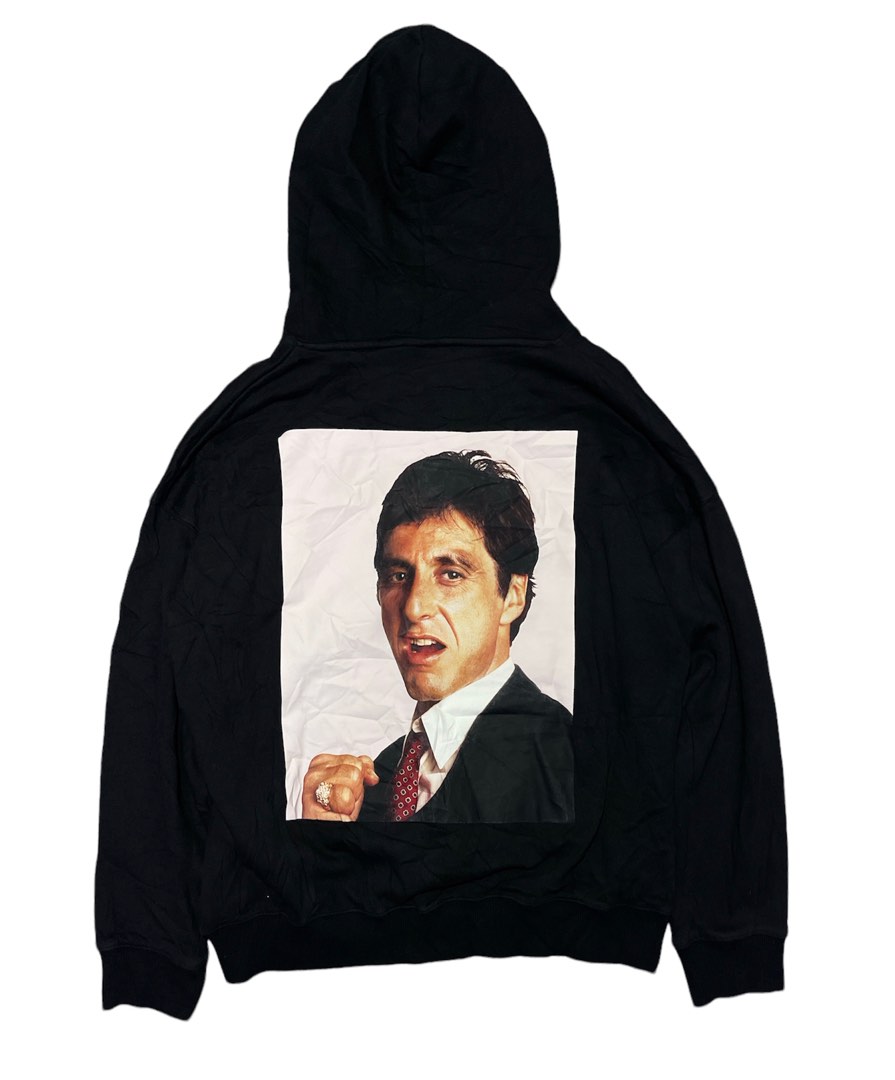 Scarface Hoodie, Men's Fashion, Tops & Sets, Hoodies on Carousell