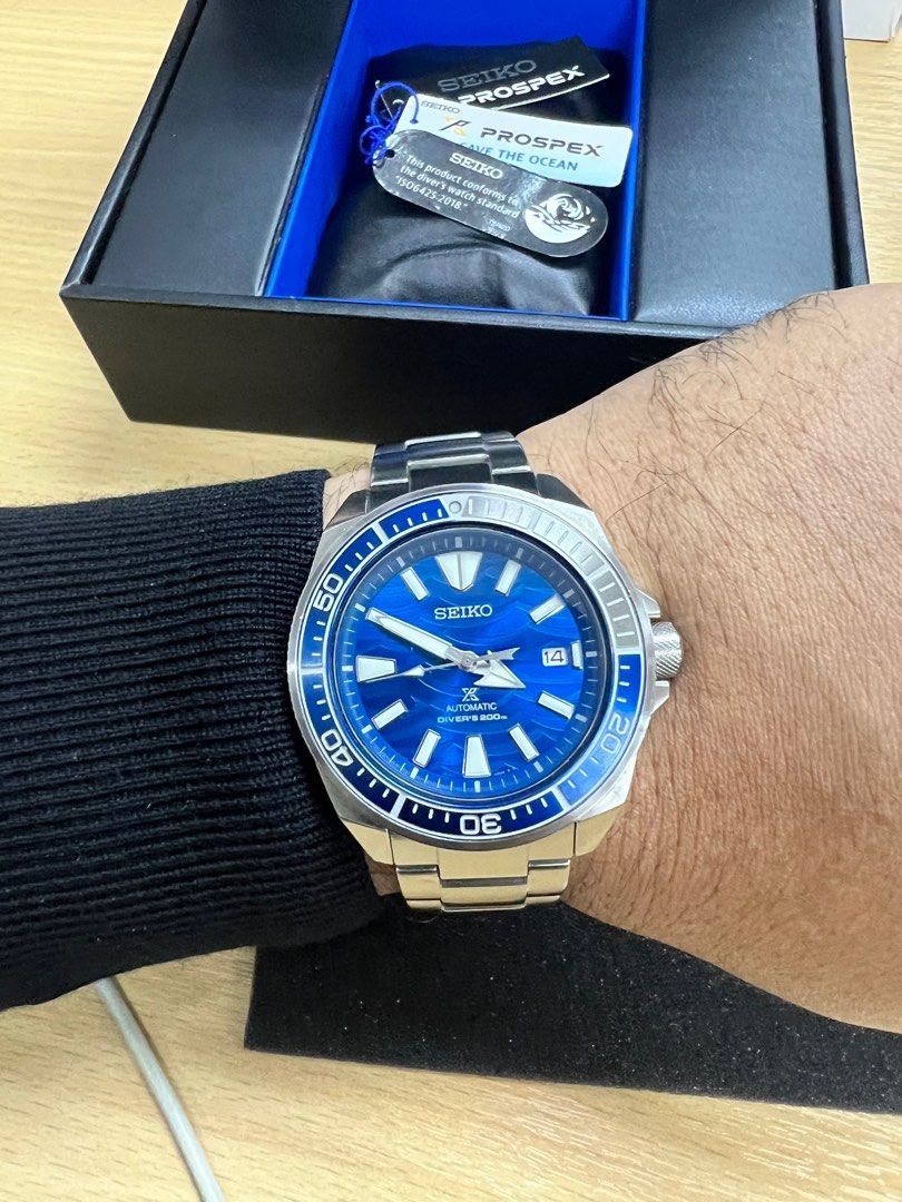 Seiko samurai save sales the ocean 2018
