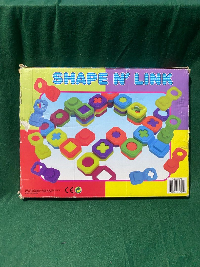 Shape n' link (Category: Designer & Blind Box Toys) located in Valenzuela. Submitted by fairythrift (Listing ID 1237639537, Image 3). Description: Complete set.