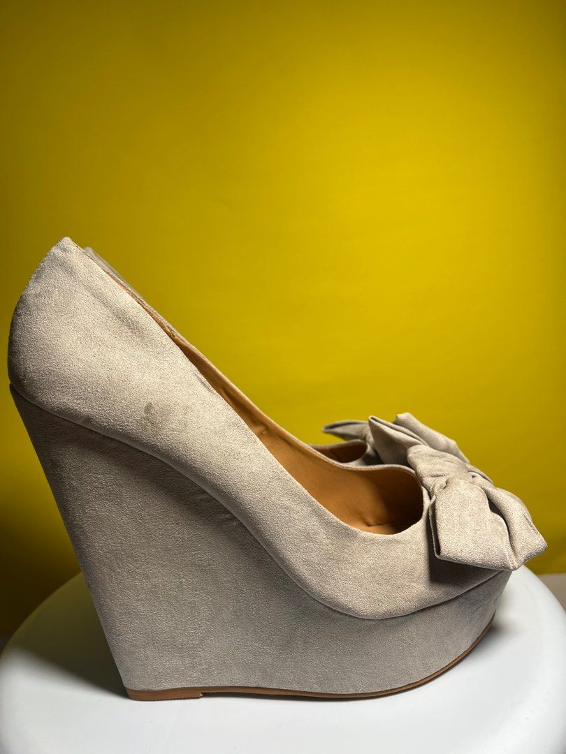 7 inch wedge heels clearance