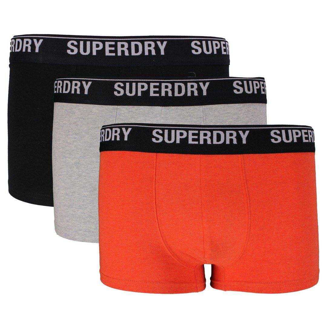 Size S) Superdry 3 pack underwears cotton Trunks multipack briefs trunk  brief boxer boxers underwear man, Men's Fashion, Bottoms, New Underwear on  Carousell