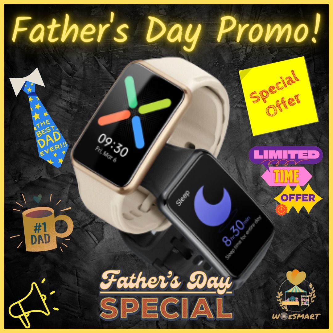 Smart Watch Smartwatch for Men OPPO Watch Free