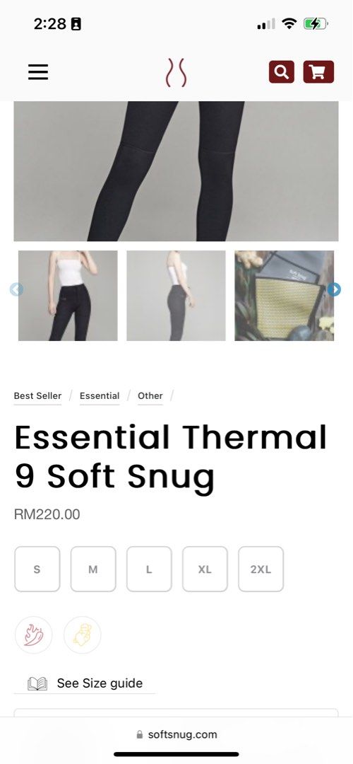Soft Snug Essential Thermal 9
