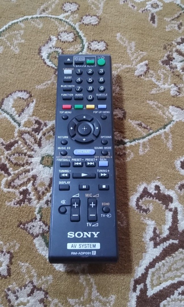 Sony Remote Control for Home Theatre, TV & Home Appliances, TV