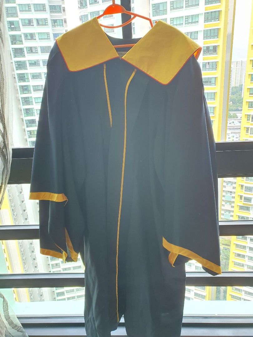Temasek Polytechnic graduation gown, Women's Fashion, Coats, Jackets and  Outerwear on Carousell