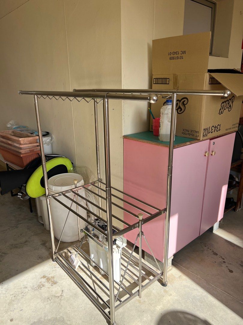 Stainless steel outdoor drying rack, Furniture & Home Living, Bathroom