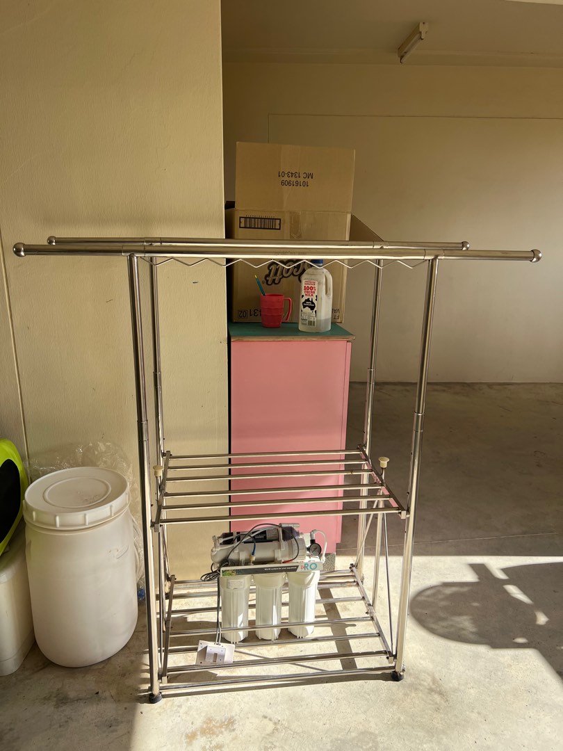 Stainless steel outdoor drying rack, Furniture & Home Living, Bathroom