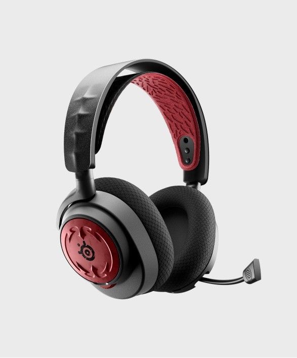 STEELSERIES ARCTIS NOVA 7 WIRELESS GAMING HEADSET (DIABLO IV EDITION) (Category: Headphones & Headsets) located in San Juan City. Submitted by blueswitchpc (Listing ID 1237544195, Image 2). Description: NEW STOCKS AVAILABLE📣📣 STEELSERIES ARCTIS NOVA 7 WIRELESS GAMING HEADSET (DIABLO IV EDITION). Limited Edition all-platform gaming headset in Diablo® IV design ● The Nova Acoustic System features High Fidelity Drivers for superior audio quality w