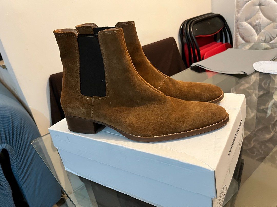 Steve Madden Chelsea Boots DEX TAN SUEDE 13.0 Carousell