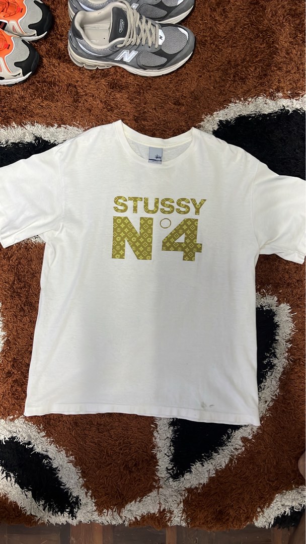 stussy lv monogram, Men's Fashion, Tops & Sets, Tshirts & Polo Shirts on  Carousell