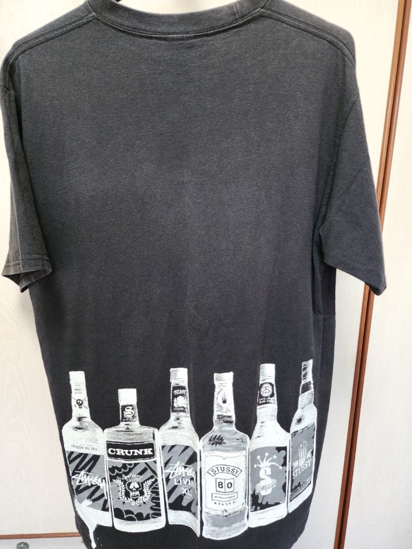 stussy bottle cap t shirt