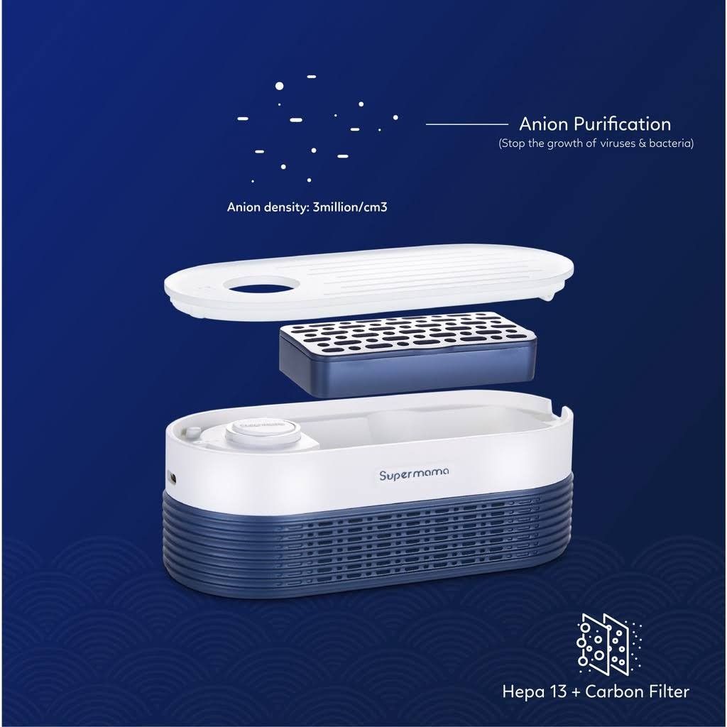 Supermama Air Purifier, Babies & Kids, Baby Monitors on Carousell
