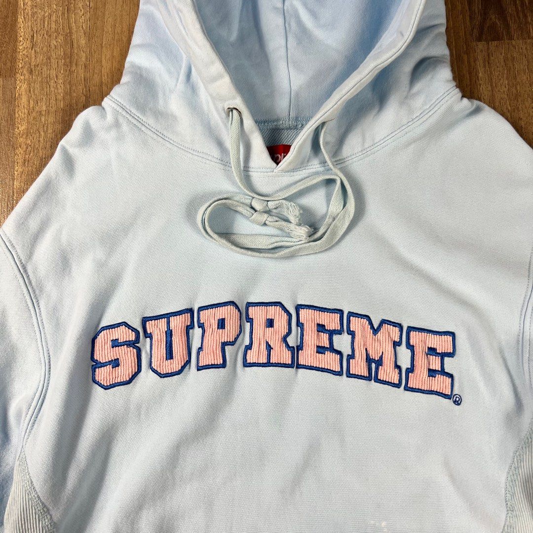 Supreme × L.V Teddy Bear Hoodie, Men's Fashion, Tops & Sets, Hoodies on  Carousell