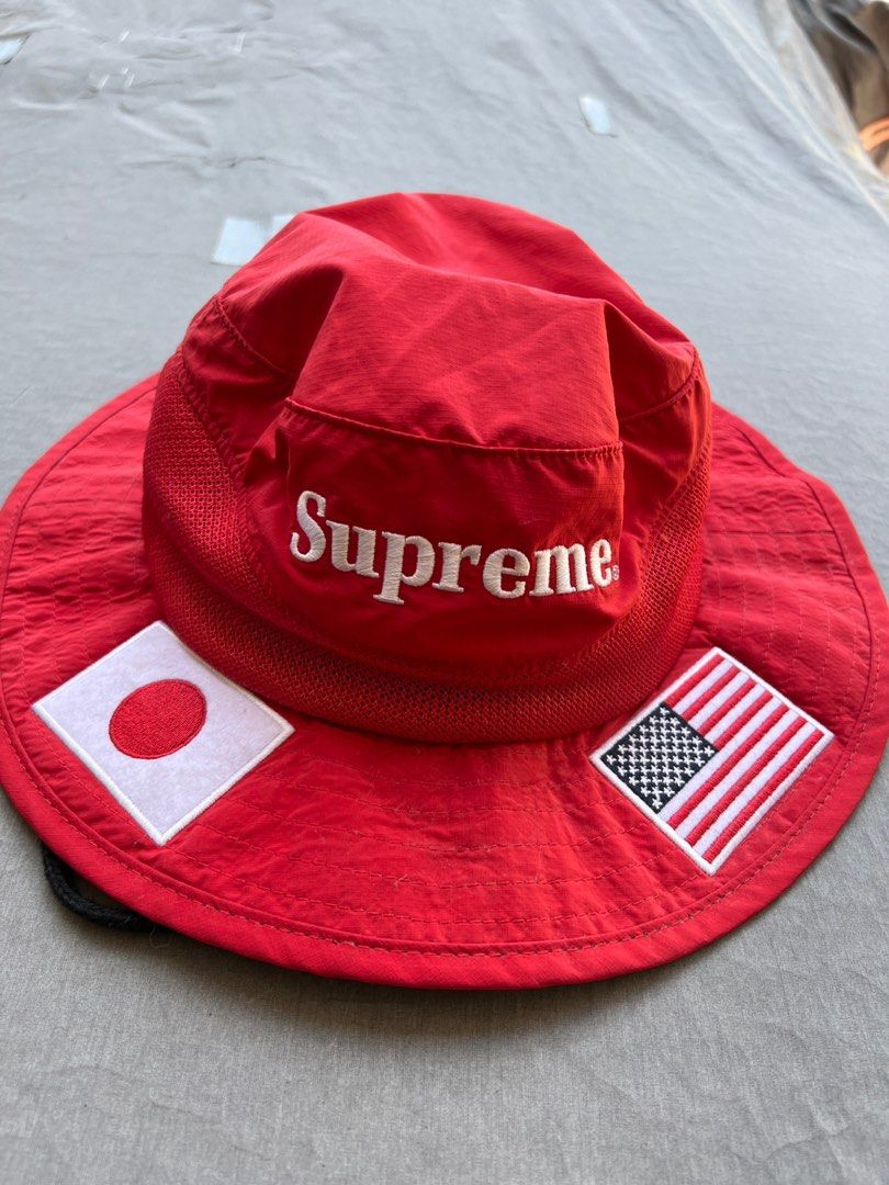 Supreme flag boonie hat SS20, Men's Fashion, Watches & Accessories