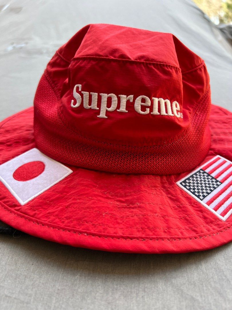 Supreme flag boonie hat SS20, Men's Fashion, Watches & Accessories