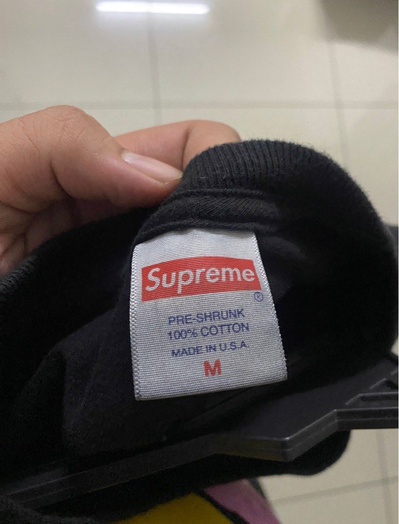 Supreme scratch tee Men s Fashion Tops Sets Tshirts Polo