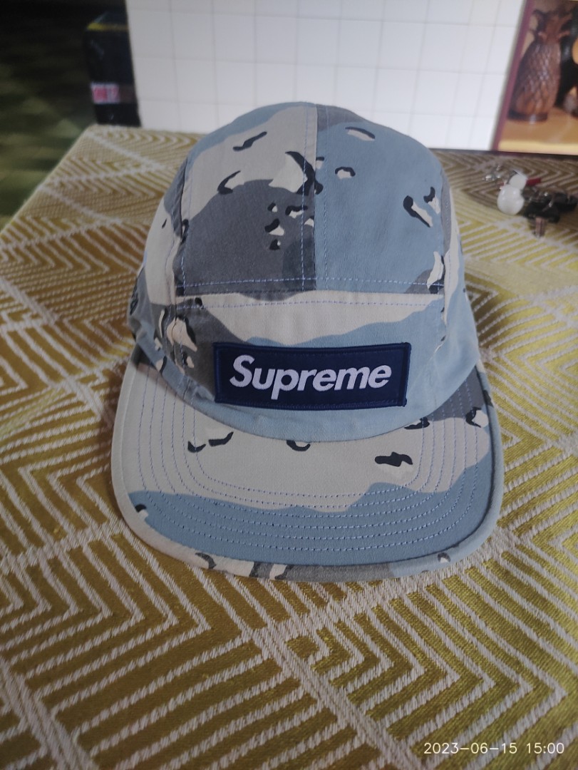 キャップMilitary Camp Cap Blue Chocolate Supreme - キャップ