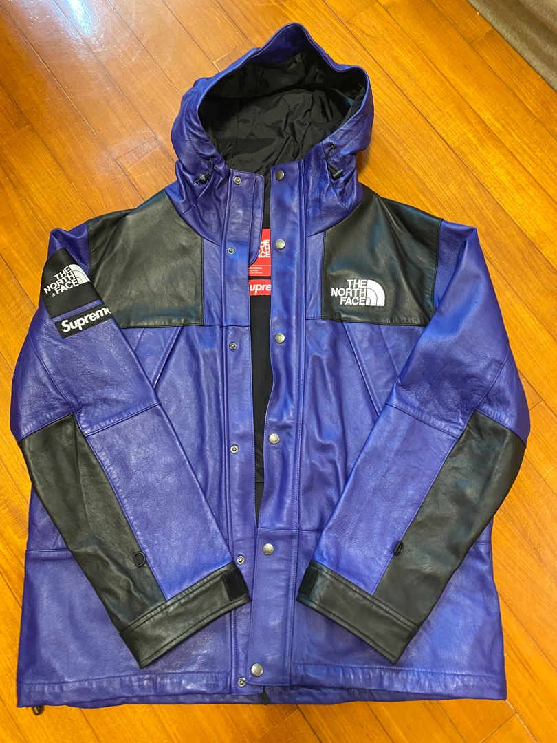 Supreme The North Face TNF Leather Mountain MTN jacket Large L
