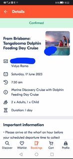 Tangalooma Dolphin feeding day cruise