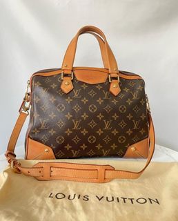 tas satchel Louis Vuitton Retiro MM Poppy Monogram 2016 Satchel
