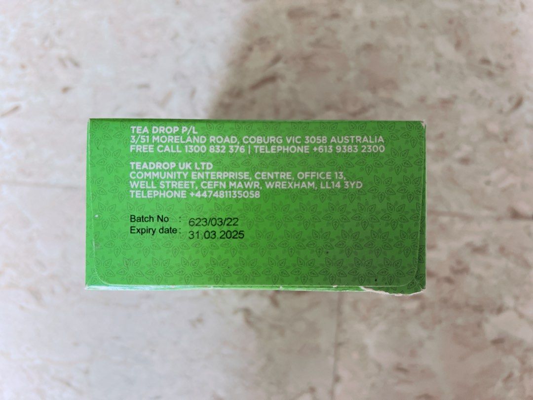 Tea Drop Honeydew Green & Brewer Stick (BNIB), Furniture & Home Living