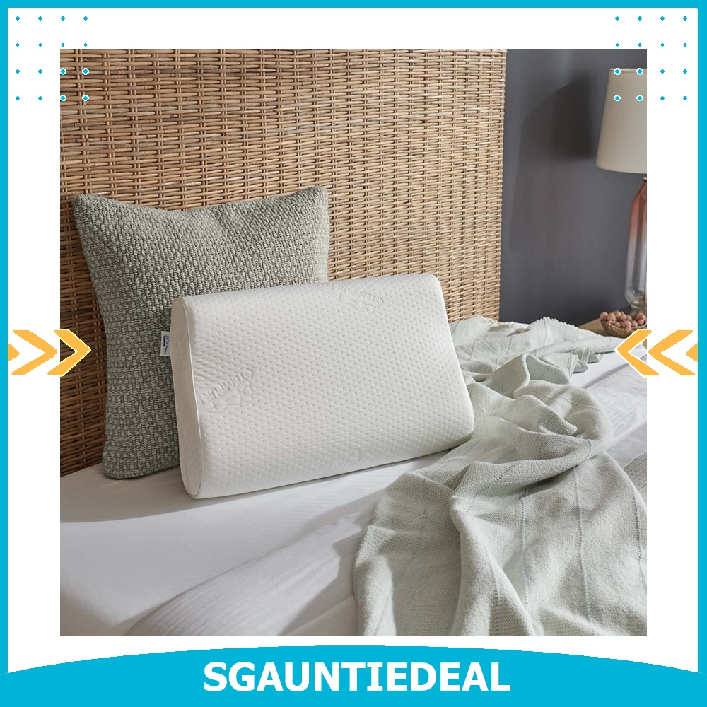 TEMPURPEDIC 15301115P Ergo Neck Pillow Firm Support, Standard Size