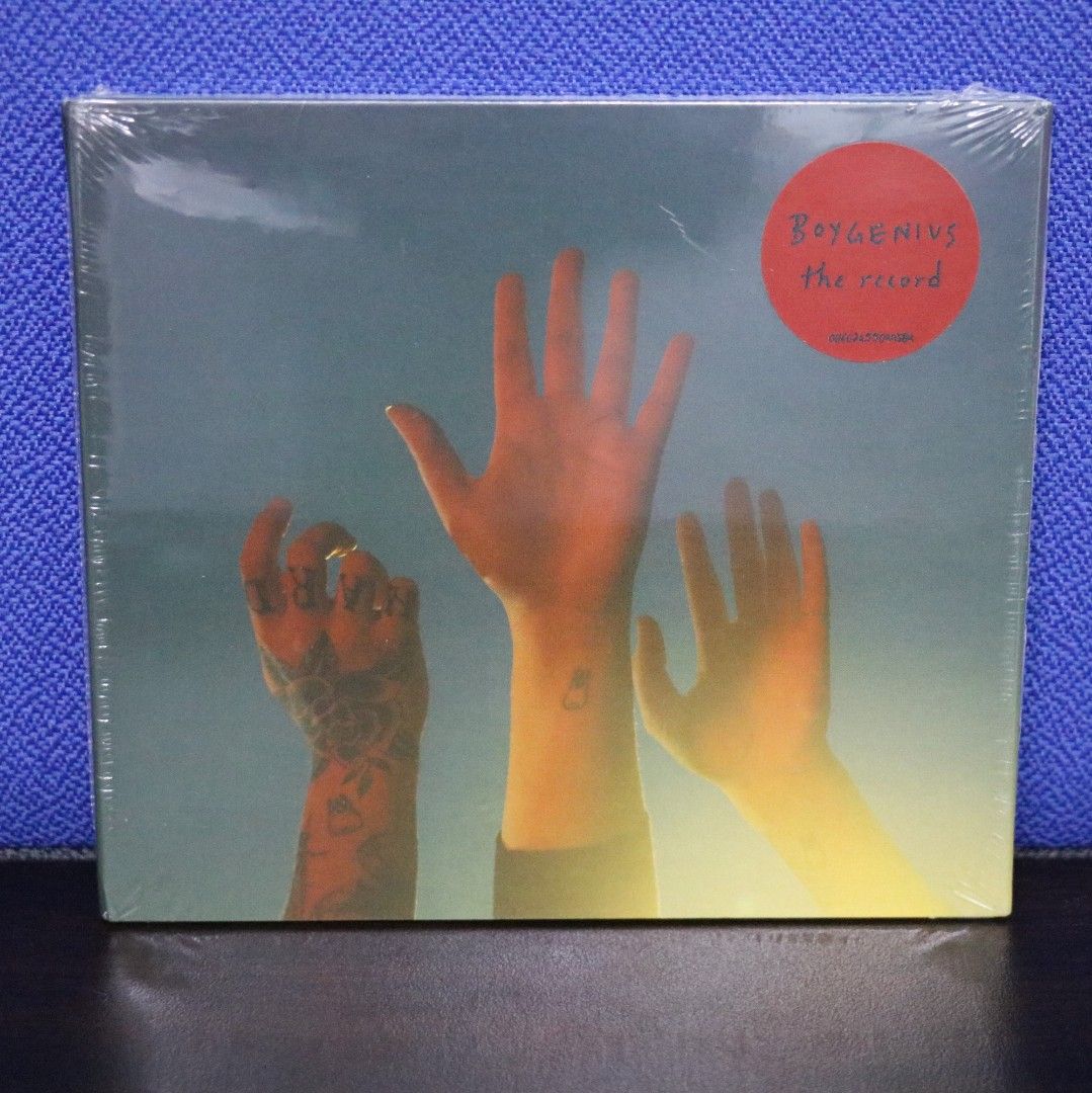 the record boygenius cd (with signed art card) on Carousell