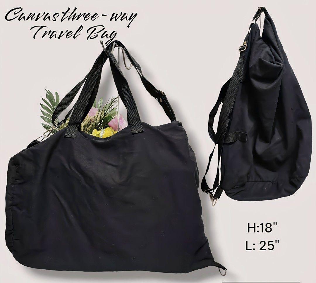 Canvas travel pouch best sale