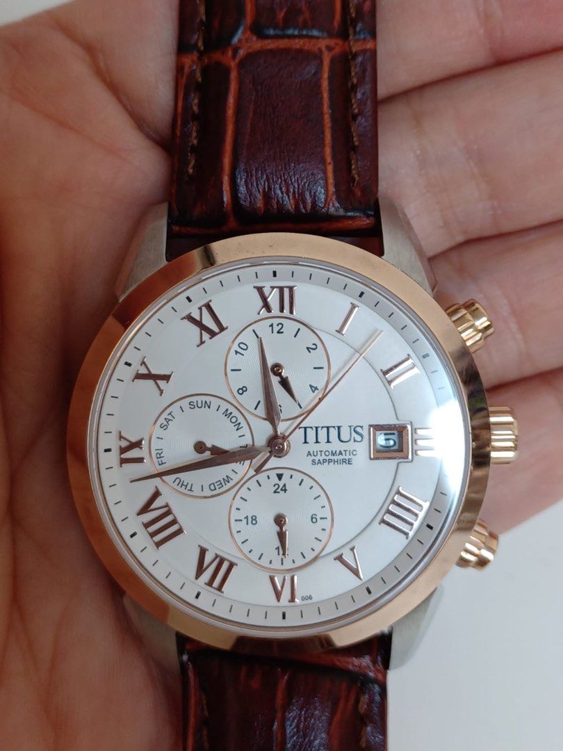 Titus automatic best sale sapphire watch