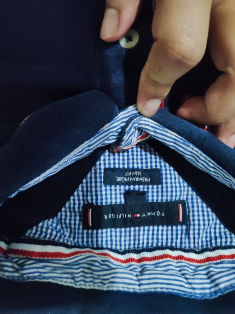 Tommy hilfiger premium pique sales regular fit