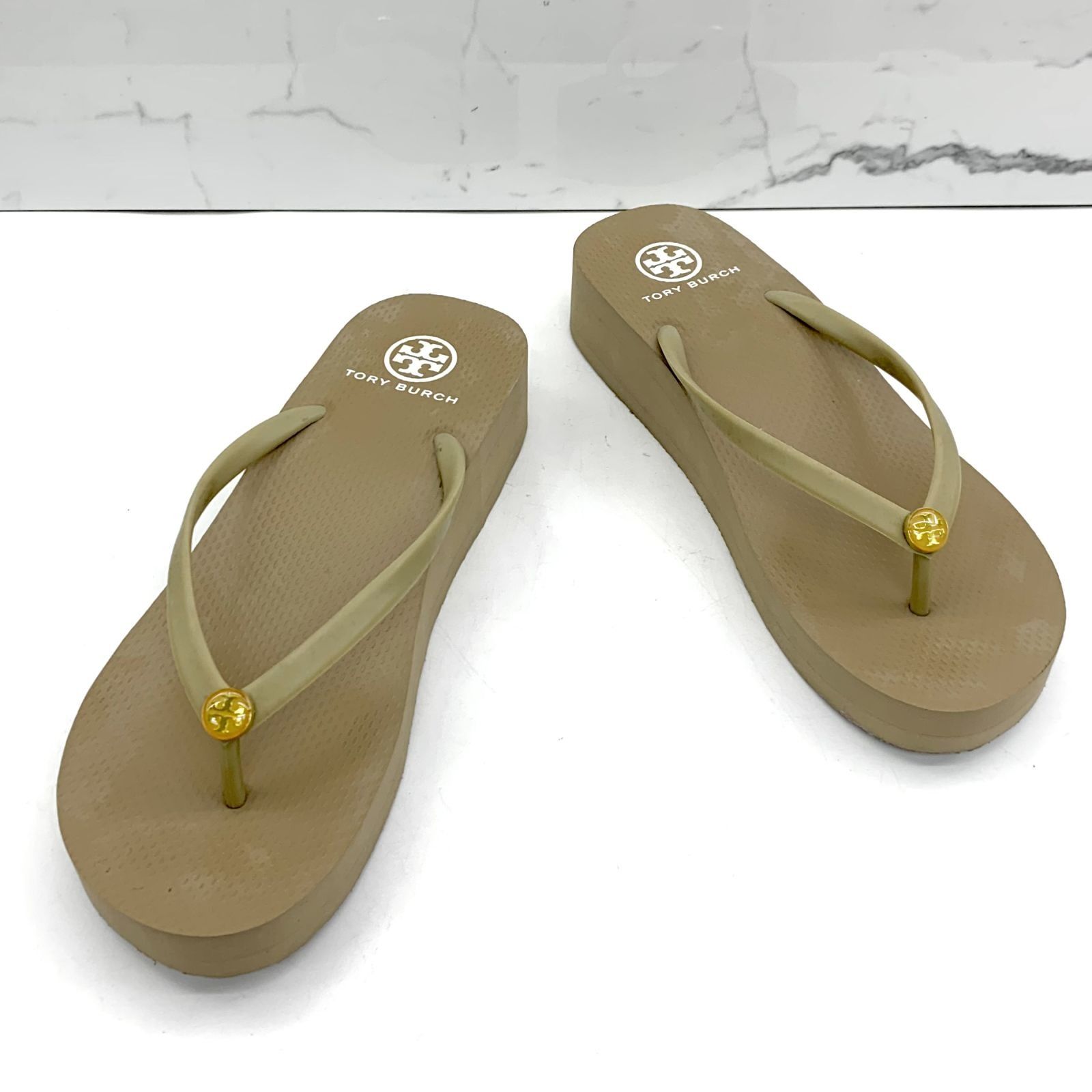 Tory burch rubber slippers new arrivals