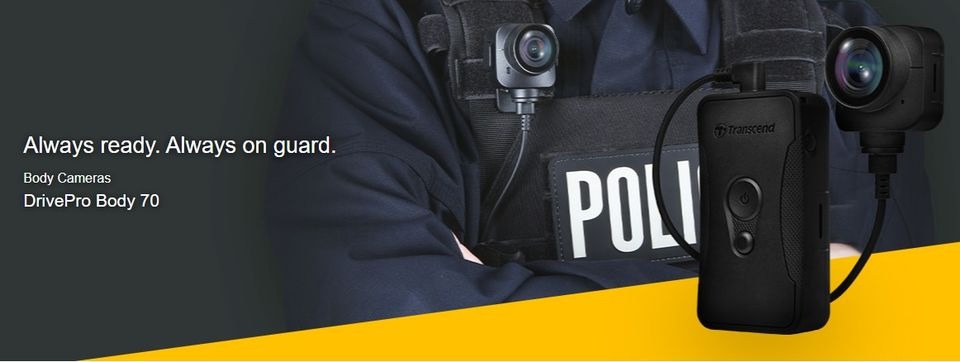 Transcend DrivePro Body 70 Body Camera TS64GDPB70A, Photography ...